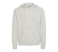 Troyer BLEND "BHBrody", Herren, Gr. L, stone mix, Sweatware, 60% Baumwolle, 40% Polyester, unifarben, Basic, regular fit normal, ohne Ausschnitt, eingesetzt, Pullover Troyer, Gemütliche Sweatjacke mit
