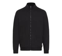 Sweatjacke BLEND "BHMBHANDRE", Herren, Gr. XL, schwarz, Sweatware, 60% Baumwolle, 40% Polyester, unifarben, Basic, normal normal, hoch geschlossener Ausschnitt, Rippbündchen, Sweatjacken, Klassische S
