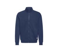 Sweatjacke BLEND "Trainingsjacke BHBrise", Herren, Gr. S, blau (marineblaus), Obermaterial: 60% Baumwolle CO. 40% Polyester PES., Sweatjacken Sweatjacke (52366215-S) marineblaus