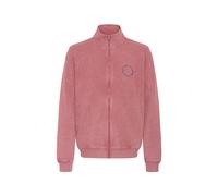 Sweatjacke BLEND "BHFactor", Herren, Gr. S, wild ginger, Sweatware, 100% Baumwolle, bedruckt, Basic, normal normal, ohne Ausschnitt, Bündchen, Sweatjacken Sweatjacke, Bequeme Sweatjacke mit Stehkragen