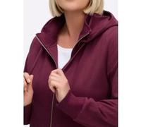 Sweatjacke bordeaux 52/54