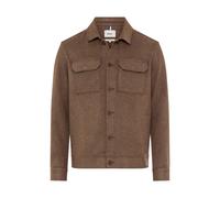 Brax Herren Overshirt Style SANTIAGO chocolate, dunkelbraun, Gr. M