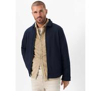 Sweatjacke BRAX "Style SANTIAGO", Herren, Gr. M (50), navy, 40% Polyester, 39% Wolle, 21% Viskose, Sweatjacken Sweatjacke (96152666-M) navy