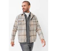 Brax Santiago Regular Fit Jacke cappucino, Kariert