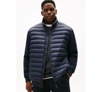 Sweatjacke "BT-MIX MEDIA STAND CLLR-B", Herren, Gr. XXL, desert sky, Sweatware, Obermaterial: 72% Baumwolle, 28% Polyester, TOMMY HILFIGER BIG & TALL, normal, Rippbündchen, Sweatjacken Sweatjacke, mit