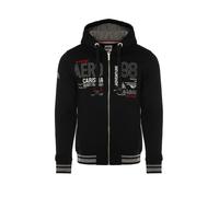 Sweatjacke CARISMA "CARISMA Sweatjacke", Herren, Gr. L, schwarz, Obermaterial: 70% Baumwolle CO. 30% Polyester PES., regular fit, Sweatjacken Sweatjacke, Regular (61386729-L) schwarz