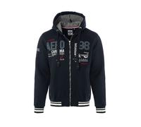 Sweatjacke CARISMA "CARISMA Sweatjacke", Herren, Gr. M, blau (navy), Obermaterial: 70% Baumwolle CO. 30% Polyester PES., regular fit, Sweatjacken Sweatjacke, Regular (51147705-M) navy