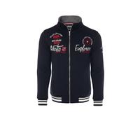 Sweatjacke CARISMA "CARISMA Sweatjacke", Herren, Gr. M, blau (navy), Obermaterial: 70% Baumwolle CO. 30% Polyester PES., regular fit, Sweatjacken Sweatjacke, Regular (52427011-M) navy