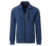 CASAMODA - Sweatjacke aqua bis petrol - Gr. - 3XL