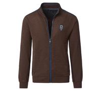 Sweatjacke CASAMODA "CASAMODA uni" Gr. L, braun Herren Sweatjacken (91189018-L) braun