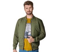 Casa Moda Sweatjacke Regular Fit 95% Baumwolle 5% Elasthan Grün Größe M