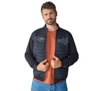 Sweatjacke CASAMODA "CASAMODA Sweatjacke uni", Herren, Gr. XL, blau (dunkelblau), 70% Baumwolle, 30% Polyester, Sweatjacken Sweatjacke (40562725-XL) dunkelblau
