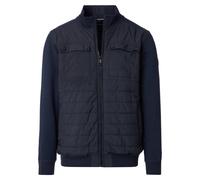 Sweatjacke CASAMODA "CASAMODA Sweatjacke uni", Herren, Gr. XXL, blau (dunkelblau), 53% Baumwolle, 47% Polyester, Sweatjacken Sweatjacke (94350556-XXL) dunkelblau
