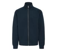 Sweatjacke CASUAL FRIDAY "Sweatjacke CFSIGURD 0096 zipthrough sweatshirt", Herren, Gr. S, blau (schwarz navy), Obermaterial: 80% Viskose CV. 13% Polyester PES. 7% Elasthan EL., Sweatjacken Sweatjacke 