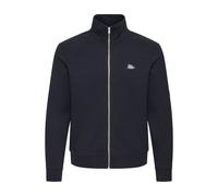 Sweatjacke CASUAL FRIDAY "Trainingsjacke CFGislev", Herren, Gr. XXL, blau (schwarz navy with marshmallow), Obermaterial: 100% Baumwolle CO., Sweatjacken Sweatjacke (93673324-XXL) schwarz navy with mar