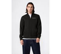 Sweatjacke CHAMPION "ICONS CONTRAST Terry Full Zip Sweatshirt", Herren, Gr. S, nbk, Obermaterial: 70% Baumwolle, 30% Polyester, normal, Rundhals, Sweatjacken Sweatjacke (63616924-S) nbk
