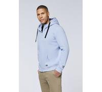 Sweatjacke CHIEMSEE, Herren, Gr. M (48/50), blau (brunnera blau), 60% Baumwolle, 40% Polyester, unifarben, Sweatjacken Sweatjacke (77450265-M) brunnera blau