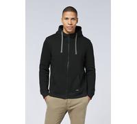 Sweatjacke CHIEMSEE, Herren, Gr. XXL (60/62), schwarz beauty, 60% Baumwolle, 40% Polyester, unifarben, Sweatjacken Sweatjacke (23285727-XXL) schwarz beauty
