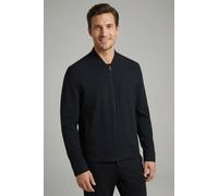 CINQUE Regular Fit Sweatjacke mit Viskose-Anteil Modell 'Cross' in Marine, Größe XL