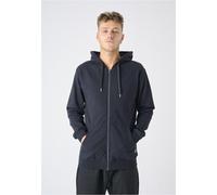 Sweatjacke CLEPTOMANICX "Ligull", Herren, Gr. L, schwarz, 100% Baumwolle, bestickt, normal, ohne Ausschnitt, Sweatjacken Sweatjacke, mit kleiner Möwenstickerei (41379168-L) schwarz