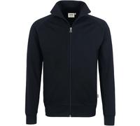 HAKRO Sweatjacke College 606 Herren Schwarz Größe S