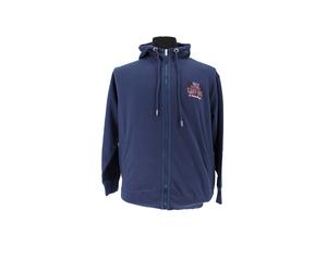 Sweatjacke Dark Denim dunkel blau Dunkelblau 7XL/36/