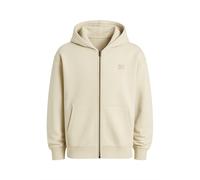 Sweatjacke DEF "DEF DEF Boy Zip Hoodie", Herren, Gr. XL, sand, weiß, 100% Baumwolle, Sweatjacken Sweatjacke (47905109-XL) sand, weiß