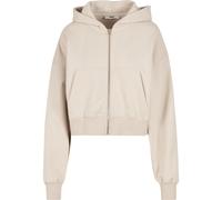 Sweatjacke DEF "DEF DEF Zip Hoodie", Damen, Gr. XL, weißcap gray, 80% Baumwolle, 20% Polyester, unifarben, Sweatjacken Sweatjacke (28769218-XL) weißcap gray