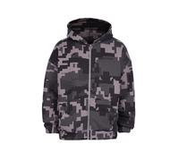 Sweatjacke DROPSIZE "Dropsize CAMO ZIPPER", Herren, Gr. L, schwarz camo, 70% Baumwolle, 30% Polyester, normal, ohne Ausschnitt, Sweatjacken Sweatjacke (17521717-L) schwarz camo