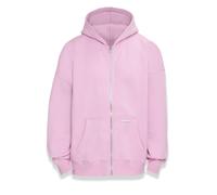 Sweatjacke DROPSIZE "Dropsize Herren Bazix Republiq Super Heavy Rib Zipper", Herren, Gr. M, rosa (pink), 80% Baumwolle, 20% Polyester, unifarben, Rundhals, Sweatjacken Sweatjacke (14998962-M) pink