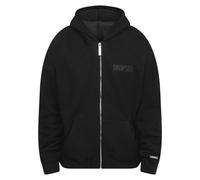 Sweatjacke DROPSIZE "Dropsize Herren", Herren, Gr. S, schwarz, 70% Baumwolle, 30% Polyester, Rundhals, Sweatjacken Sweatjacke (74754038-S) schwarz