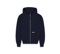 Sweatjacke DROPSIZE "Dropsize Herren Super Heavy Blank Zip-Hoodie", Herren, Gr. M, schwarziris, 70% Baumwolle, 30% Polyester, unifarben, Rundhals, Sweatjacken Sweatjacke (57142116-M) schwarziris