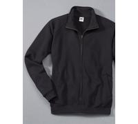 Sweatjacke FRUIT OF THE LOOM, Damen, Gr. 8, schwarz, 70% Baumwolle, 30% Polyester, Sweatjacken Sweatjacke (584308-8) schwarz