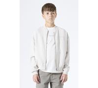 Sweatjacke GARCIA, Jungen, Gr. 176, moonbeam, Sweatware, Obermaterial: 69% Baumwolle, 21% Polyester, 10% Elasthan, unifarben, lässig geschnitten hüftbedeckend, Rundhals, Sweatjacken Sweatjacke, Blouso