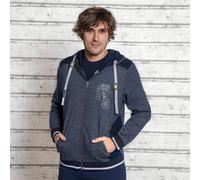 Sweatjacke Herren - Nature Spirit - dunkelblau Dunkelblau/Dunkelblau - Gr. - M