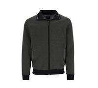 Sweatjacke in Zweitonoptik