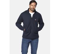 Sweatjacke JAN VANDERSTORM "Sweatjacke HALSTROM", Herren, Gr. 3XL, blau (dunkelblau), Obermaterial: 100% Polyester COOLMAX PES(Coolmax)., Sweatjacken Sweatjacke (27226951-XXXL) dunkelblau