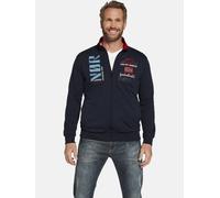 Jan Vanderstorm Herren Sweatjacke Tjarke dunkelblau 2XL (XXL) - 60/62