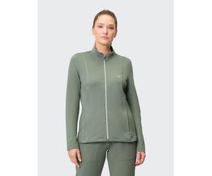 Sweatjacke JOY SPORTSWEAR "DORIT", Damen, Gr. 42, grape leaf, Obermaterial: 70% Baumwolle, 25% Polyester, 5% Elasthan, normal, Sweatjacken Sweatjacke (11924137-42) grape leaf
