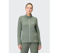 Sweatjacke JOY SPORTSWEAR "DORIT", Damen, Gr. 52, grape leaf, Obermaterial: 70% Baumwolle, 25% Polyester, 5% Elasthan, normal, Sweatjacken Sweatjacke (11924137-52) grape leaf