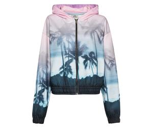 Sweatjacke JUST RHYSE "Just Rhyse Just Rhyse Lost Paradise Zip Hoody", Damen, Gr. L, lila, 80% Polyester, 20% Baumwolle, Sweatjacken Sweatjacke (50221165-L) lila