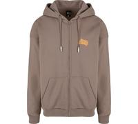 Sweatjacke K1X "K1X K1X Stars Zip Hoodie", Herren, Gr. L, braun, 65% Baumwolle, 35% Polyester, Sweatjacken Sweatjacke (65311544-L) braun