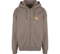 Sweatjacke K1X "K1X K1X Stars Zip Hoodie", Herren, Gr. M, braun, 65% Baumwolle, 35% Polyester, Rundhals, Sweatjacken Sweatjacke (65311544-M) braun