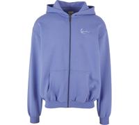 Karl Kani Herren KM-ZH011-080-11 Chest Signature Essential Zip Hoodie Lilac, L