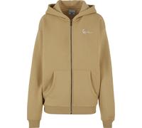 Sweatjacke KARL KANI "Karl Kani Herren", Damen, Gr. XS, light braun, 80% Baumwolle, 20% Polyester, unifarben, Sweatjacken Sweatjacke (39560739-XS)