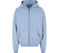 Kapuzenpullover KARL KANI "Karl Kani Herren", Herren, Gr. M, blau (light blau), 80% Baumwolle, 20% Polyester, unifarben, oversize, ohne Ausschnitt, Pullover Kapuzenpullover (63531438-M) light blau