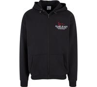 Karl Kani Chest Signature Os Full Zip Hoodie Männer in Gr. XL in Schwarz