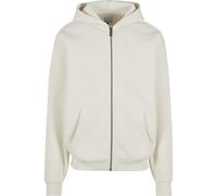 Sweatjacke KARL KANI "Karl Kani Herren", Damen, Gr. XXL, sanftes weiß, 80% Baumwolle, 20% Polyester, unifarben, Sweatjacken Sweatjacke (54540905-XXL) sanftes weiß