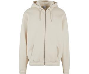 Sweatjacke KARL KANI "Karl Kani Karl Kani Authentic Star Logo OS Full Zip Hoodie", Herren, Gr. XL, light sand, 65% Baumwolle, 35% Polyester, Sweatjacken Sweatjacke (87401200-XL) light sand