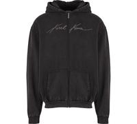 Sweatjacke KARL KANI "Karl Kani Karl Kani Autograph Heavy OS Zip Hoodie", Herren, Gr. XS, schwarz, 100% Baumwolle, unifarben, Sweatjacken Sweatjacke (35505611-XS)